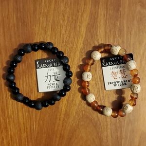NEW Karma Bead Bracelet Set